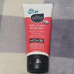 All Good kid's mineral sunscreen spf 30 3 fl oz (89 mL)